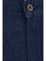 J.W. Anderson Blue Cotton Denim Jeans - Men - Piano Luigi