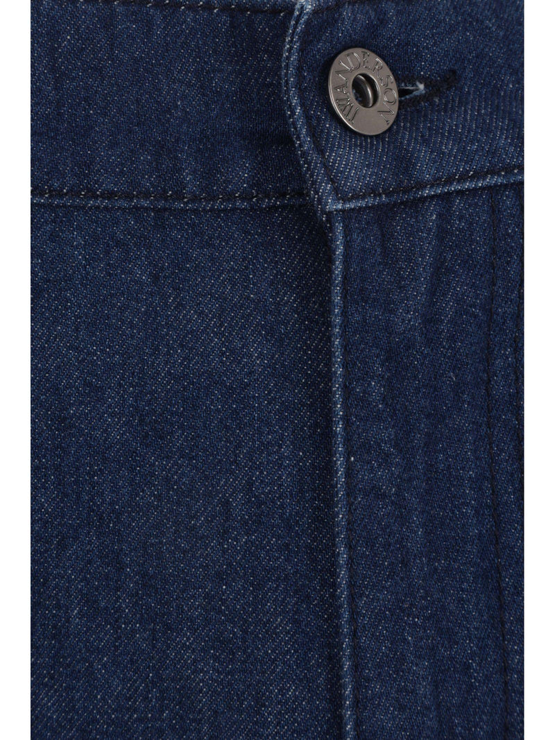 J.W. Anderson Blue Cotton Denim Jeans - Men - Piano Luigi