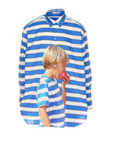 J.W. Anderson Child And Apple Printed Overshirt - Men - Piano Luigi