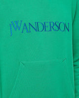 J.W. Anderson Classic Logo Cotton Hoodie - Men - Piano Luigi