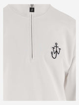 J.W. Anderson Cotton Sweatshirt With Logo Patch - Men - Piano Luigi