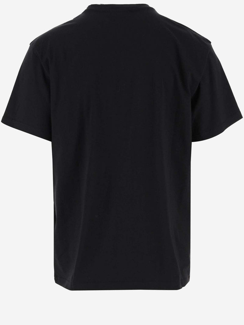 J.W. Anderson Cotton T-shirt With Logo Patch - Men - Piano Luigi