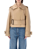 J.W. Anderson Cropped Trench Jacket - Women - Piano Luigi