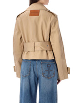 J.W. Anderson Cropped Trench Jacket - Women - Piano Luigi