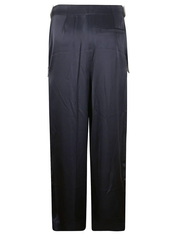 J.W. Anderson Crossover Strap Wide Leg Trousers - Women - Piano Luigi