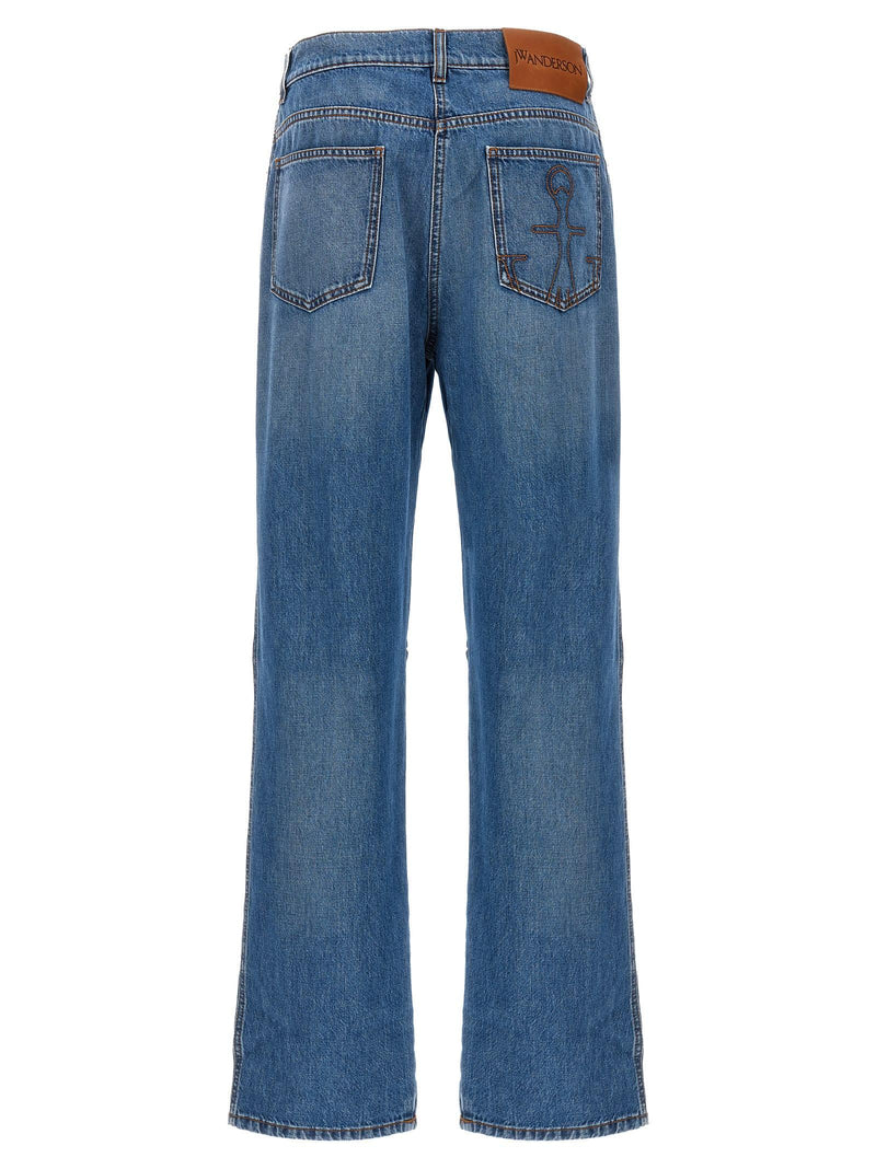 J.W. Anderson Cut-out Jeans - Women - Piano Luigi