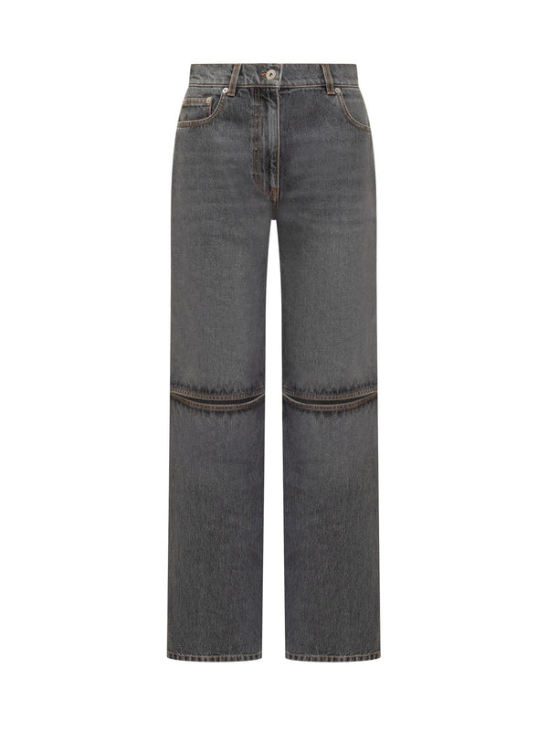 J.W. Anderson Cut-uot Bootcut Jeans - Women - Piano Luigi