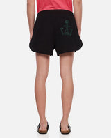 J.W. Anderson Embroidered Rugby Face Running Shorts - Men - Piano Luigi