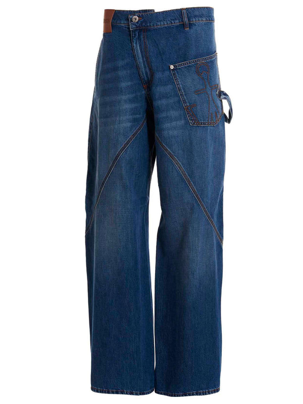 J.W. Anderson Jeans twisted Workwear - Men - Piano Luigi