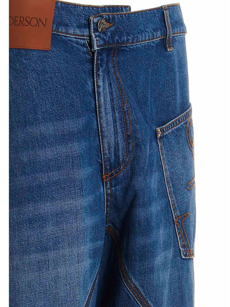 J.W. Anderson Jeans twisted Workwear - Men - Piano Luigi