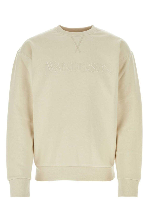 J.W. Anderson Logo Embroidered Crewneck Sweatshirt - Men - Piano Luigi