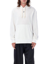 J.W. Anderson Logo Embroidered Drawstring Hoodie - Men - Piano Luigi