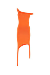 J.W. Anderson Orange Stretch Polyester Blend Mini Dress - Women - Piano Luigi