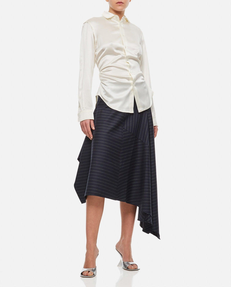 J.W. Anderson Panelled Square Hem Skirt - Women - Piano Luigi