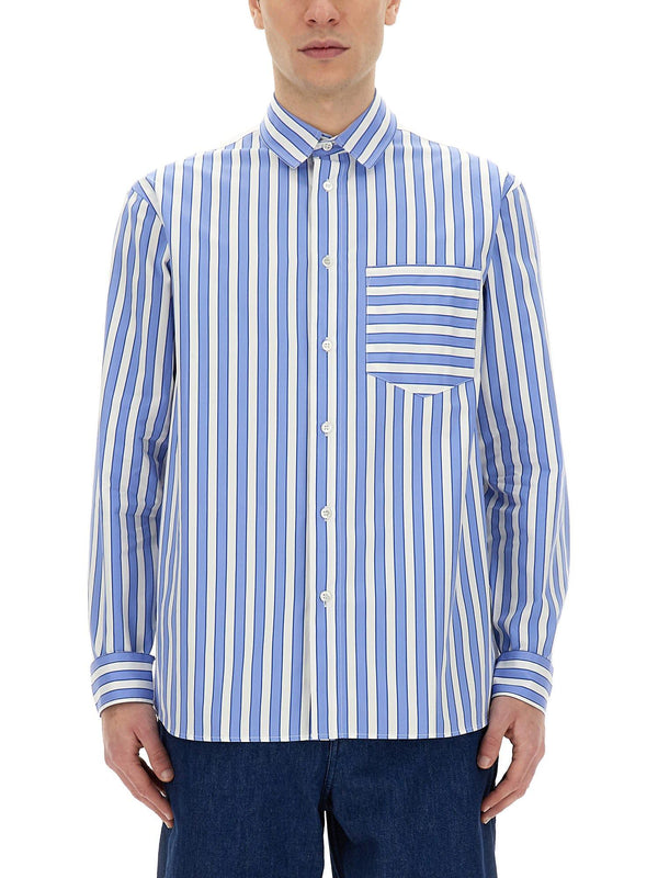 J.W. Anderson Striped Shirt - Men - Piano Luigi