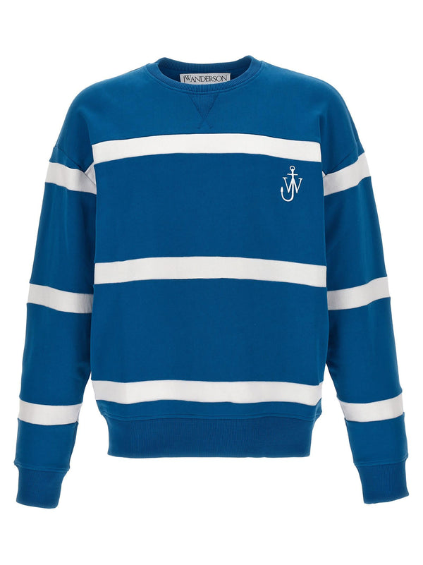 J.W. Anderson Striped Sweatshirt - Men - Piano Luigi