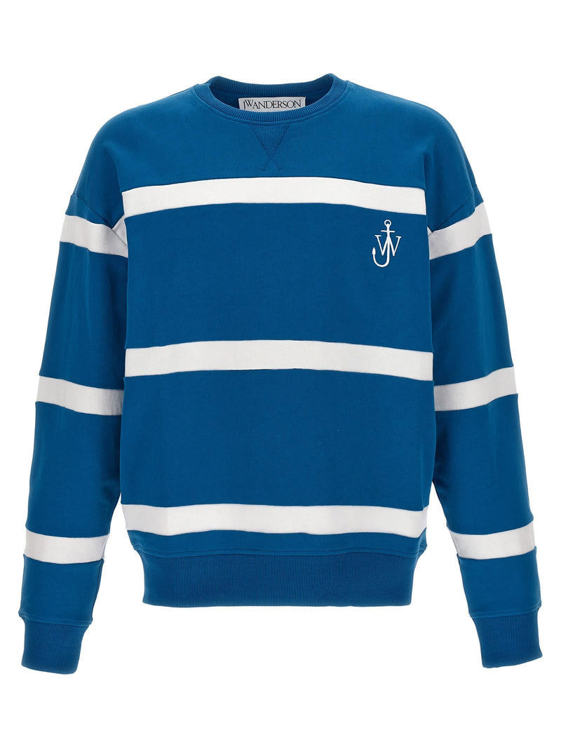 J.W. Anderson Striped Sweatshirt - Men - Piano Luigi