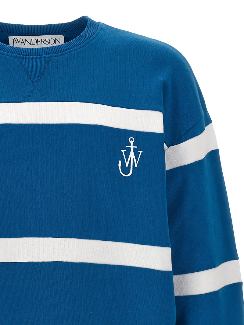 J.W. Anderson Striped Sweatshirt - Men - Piano Luigi