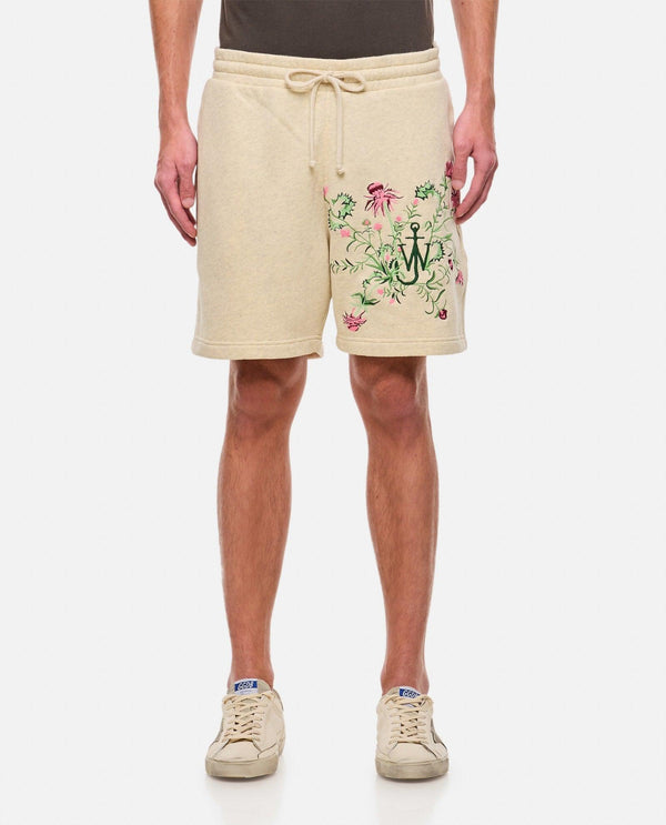 J.W. Anderson Thistle Embroidery Shorts - Men - Piano Luigi