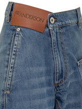 J.W. Anderson Twist Workwear Jeans - Women - Piano Luigi