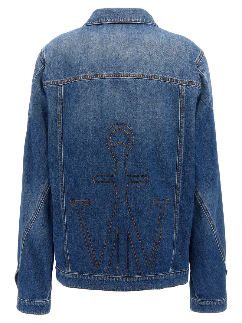 J.W. Anderson twisted Denim Jacket - Women - Piano Luigi