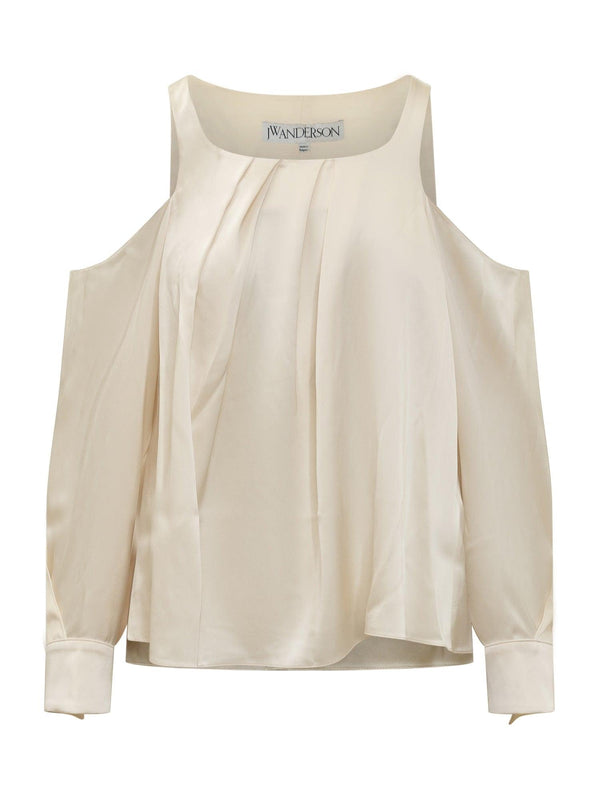 J.W. Anderson Twisted Shoulder Top - Women - Piano Luigi