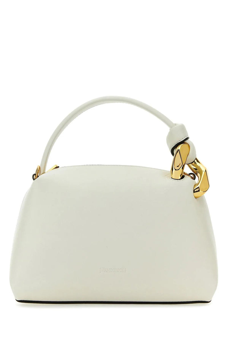 J.W. Anderson White Leather Small Jwa Corner Handbag - Women - Piano Luigi