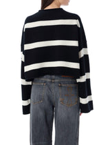 J.W. Anderson Wool Blend Striped Jumper - Women - Piano Luigi