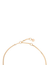 Jacquemus Gold-tone Le Chaine Necklace With Logo Plaque In Brass Woman - Women - Piano Luigi