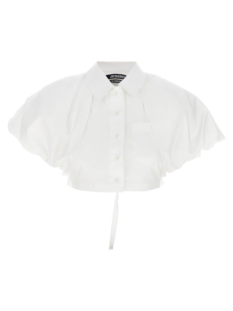 Jacquemus la Chemise Pavane Shirt - Women - Piano Luigi