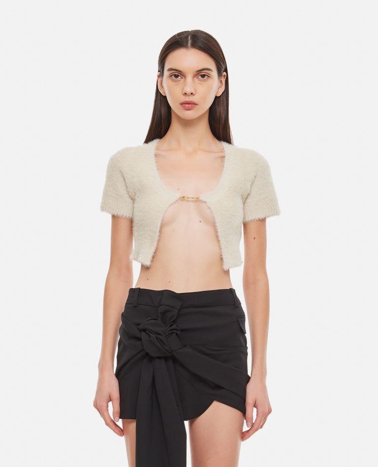 Jacquemus La Maille Neve Short Sleeves Top - Women - Piano Luigi