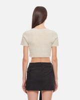 Jacquemus La Maille Neve Short Sleeves Top - Women - Piano Luigi