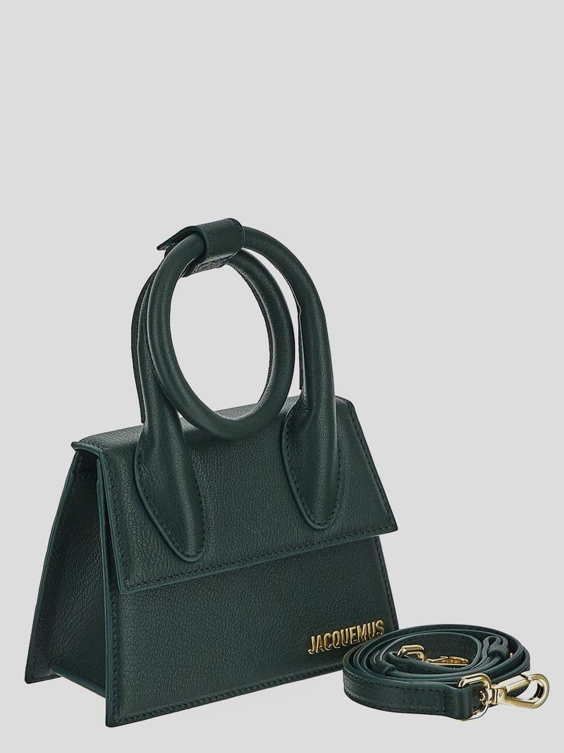 Jacquemus Le Chiquito Noeud Leather Shoulder Bag - Women - Piano Luigi