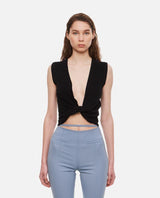 Jacquemus Le Haut Noue Twisted Top - Women - Piano Luigi