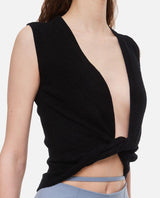 Jacquemus Le Haut Noue Twisted Top - Women - Piano Luigi