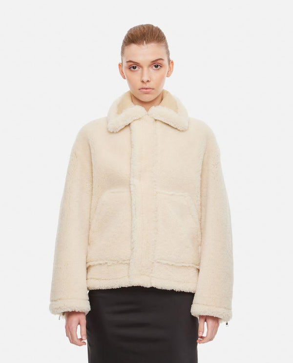 Jacquemus Le Manteau Pastre Shearling Coat - Women - Piano Luigi