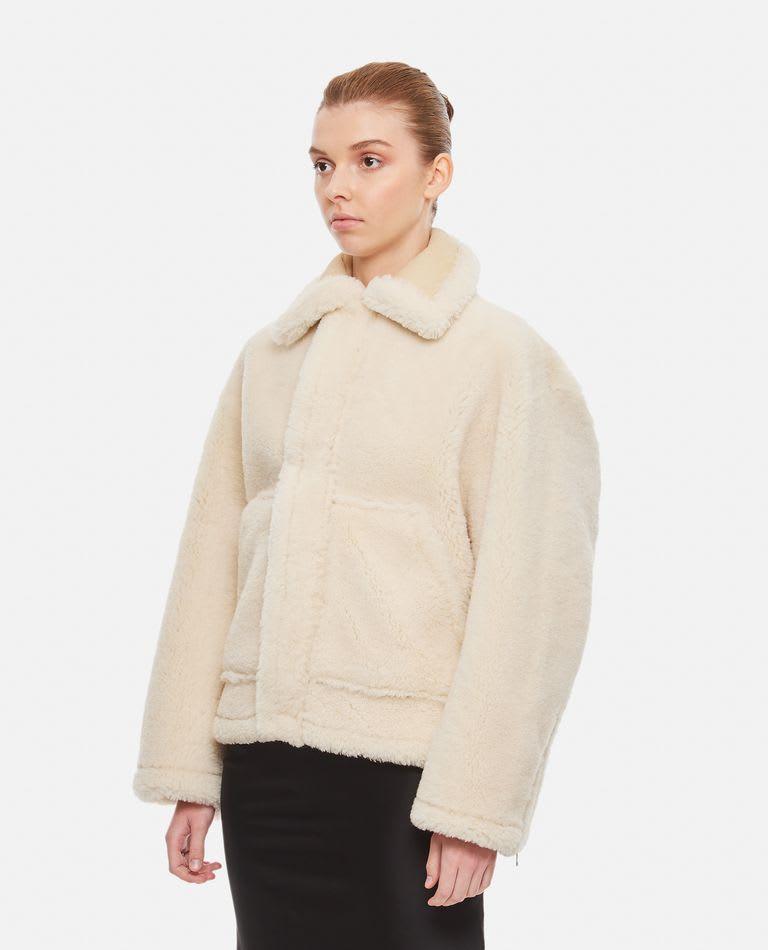 Jacquemus Le Manteau Pastre Shearling Coat - Women - Piano Luigi