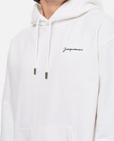 Jacquemus Le Sweatshirt Brodé Logo Hoodie - Men - Piano Luigi