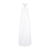 Jacquemus Long Negligee Ribbon Detail Dress - Women - Piano Luigi