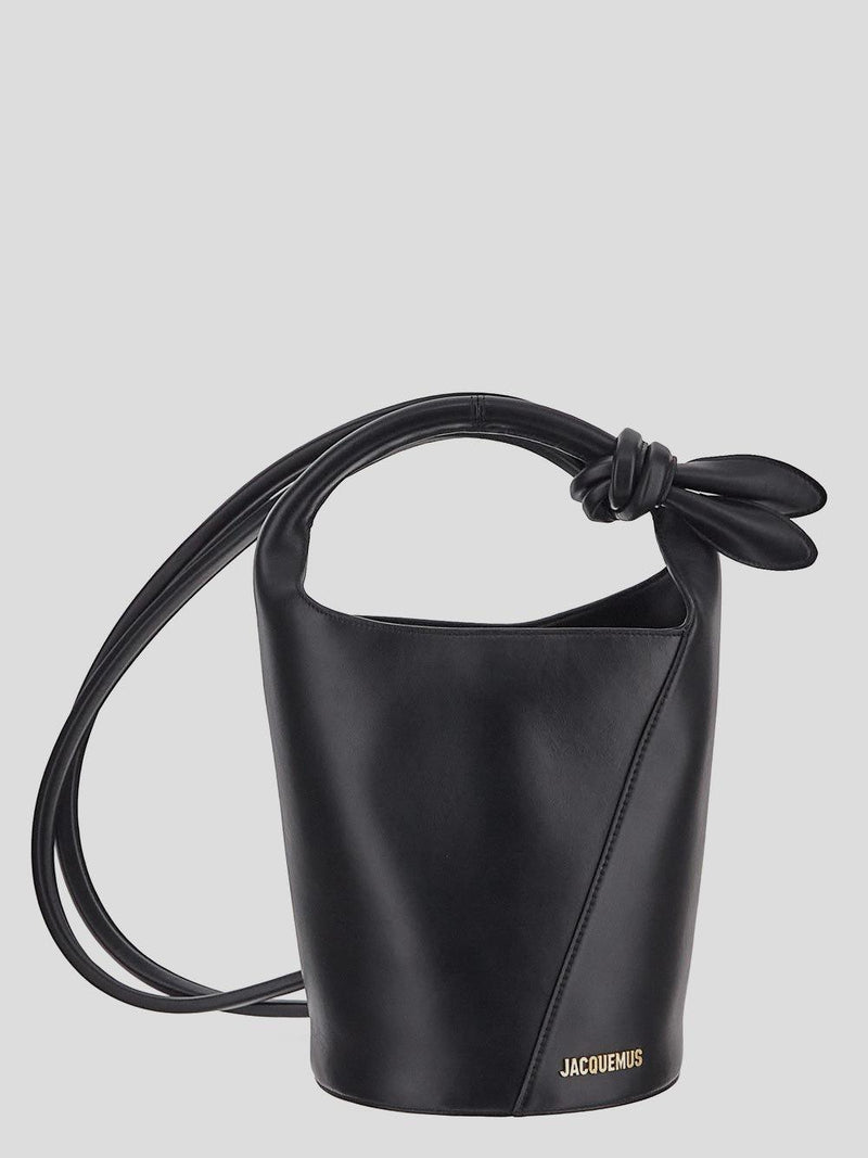 Jacquemus Mini Knotted Bucket Bag - Women - Piano Luigi