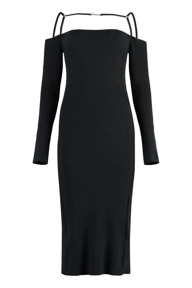 Jacquemus Sierra Knitted Dress - Women - Piano Luigi