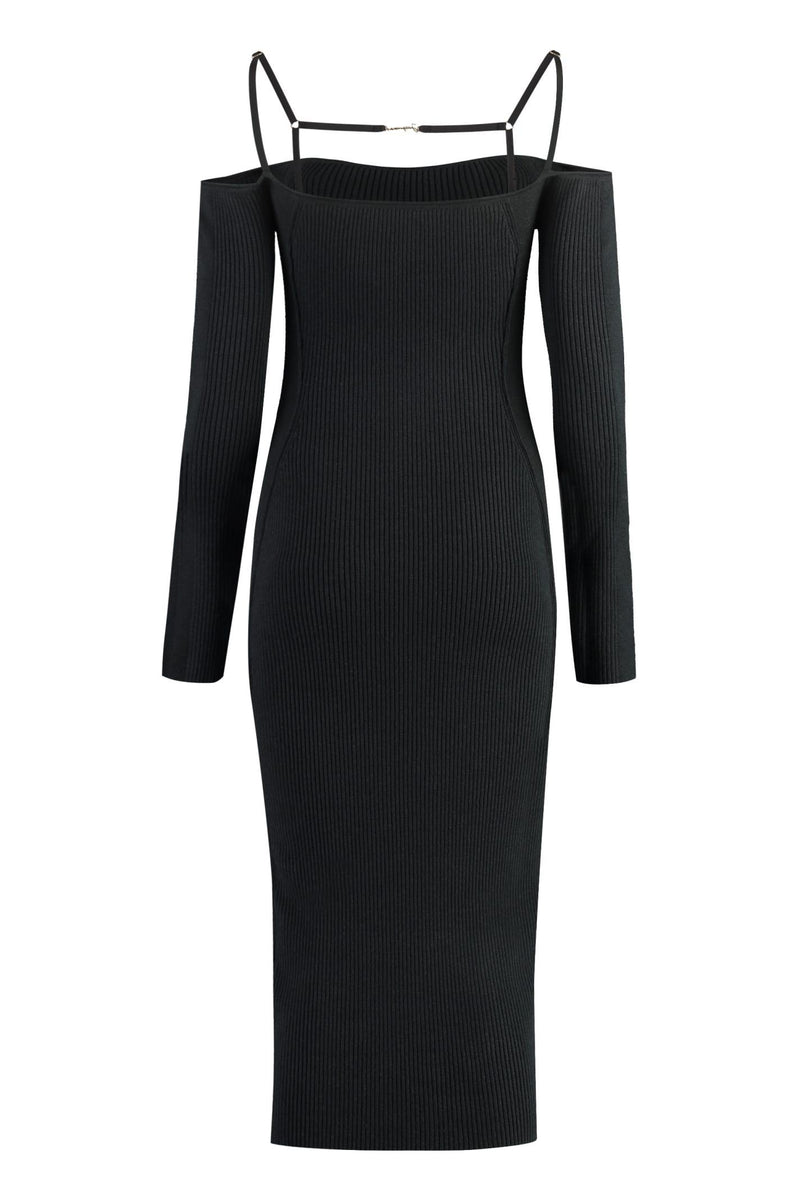 Jacquemus Sierra Knitted Dress - Women - Piano Luigi