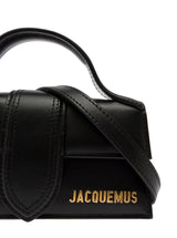 le Bambino Black Handbag With Removable Shoulder Strap In Leather And Cotton Woman Jacquemus - Women - Piano Luigi