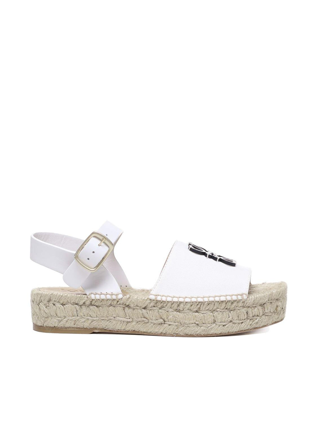 Loewe Anagram Espadrilles In Canvas And Calfskin - Women – Piano Luigi