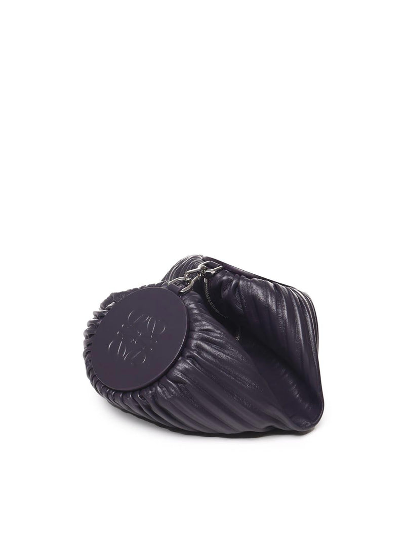 Loewe Bracelet Clutch Bag In Pleated Nappa - Women - Piano Luigi