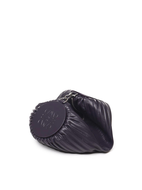 Loewe Bracelet Clutch Bag In Pleated Nappa - Women - Piano Luigi