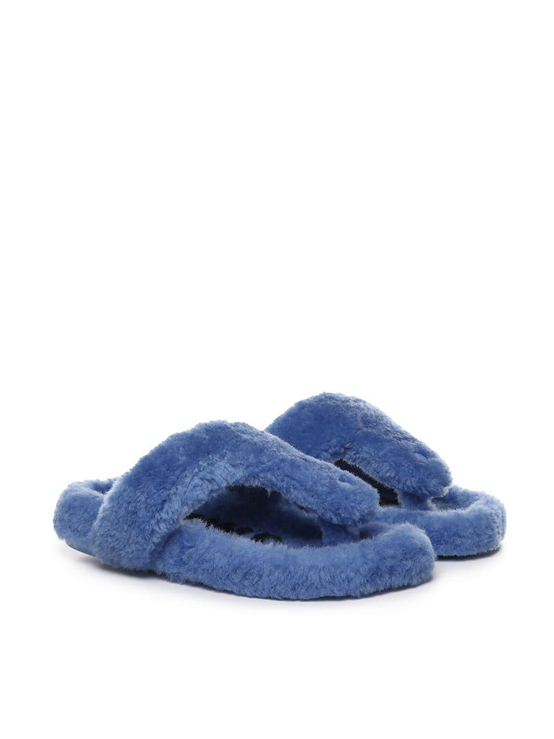 Loewe Comfortable Shearling Sandal - Women - Piano Luigi