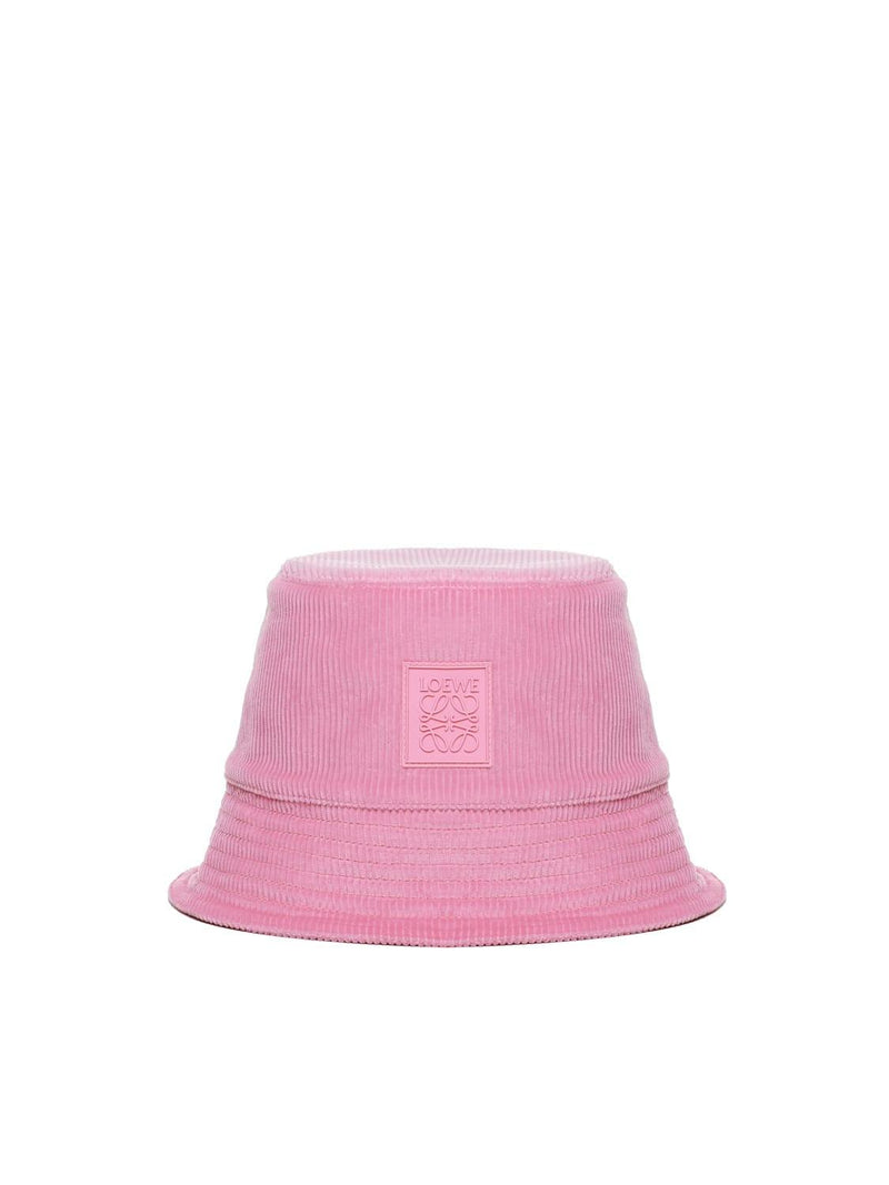 Loewe Corduroy Patch Bucket Hat - Women - Piano Luigi