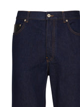 Loewe Fisherman Jeans In Denim With Turn-up - Men - Piano Luigi