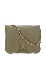 Loewe Goya Puffer Chained Shoulder Bag - Women - Piano Luigi